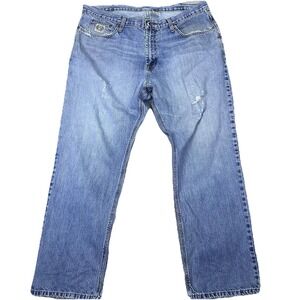 Cinch Men's 40x32 Blue Denim Jeans Rocky Mountain Western Classic Fit Cotton